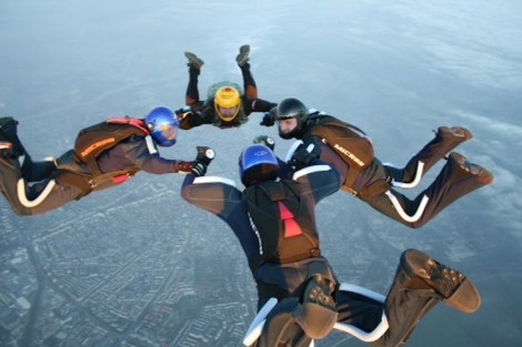 Marius Duta Birthday skydive