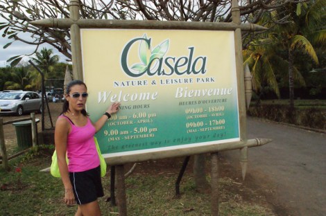 Casela park entrance
