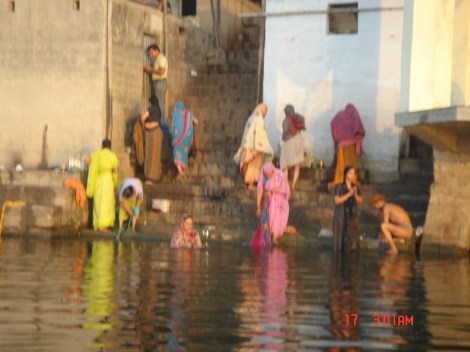 Washing Ganges River