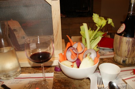 fresh vegetables from Panzano