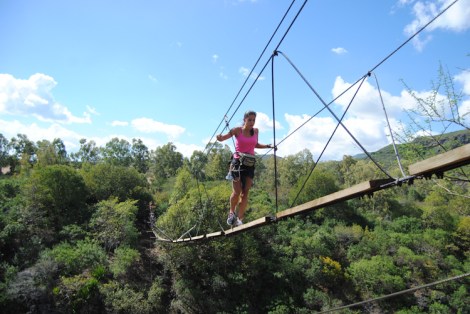 scary crossing of the bridge