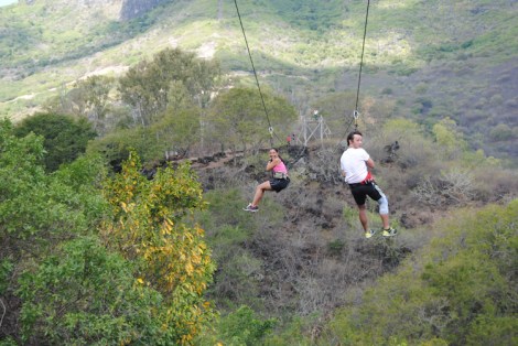doulbe zip lines