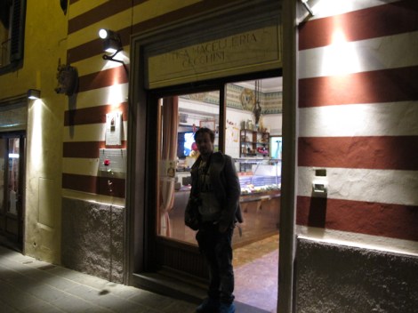 Entrance Antica Macelleria Cecchini