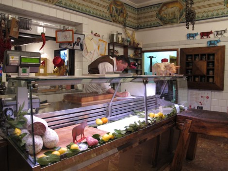 Dario Cecchini in his shop
